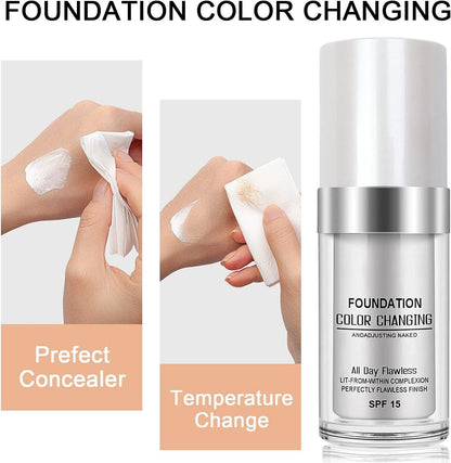 Protoniq™️ Colour Changing Foundation