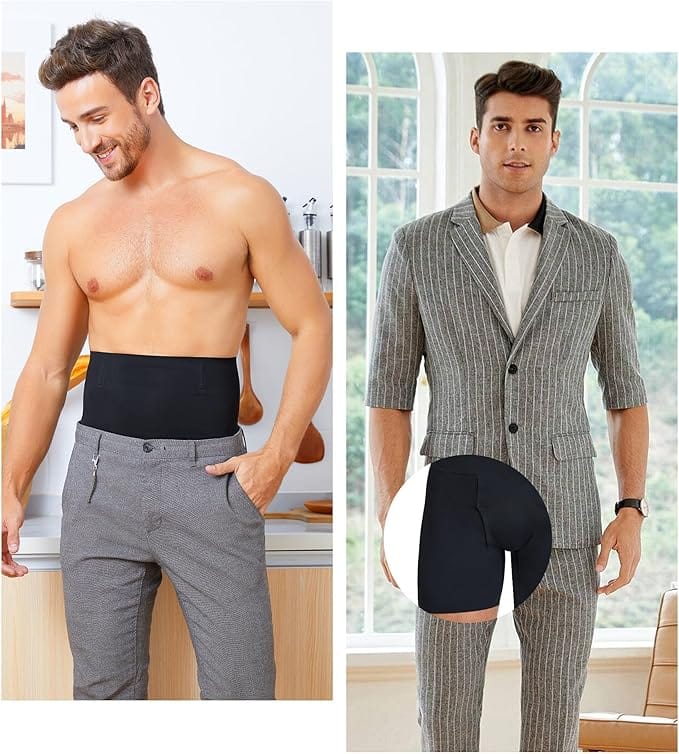 Men's Seamless Microfiber Tummy Tucker Brief